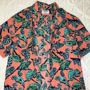 Old Navy Chameleon pattern button down